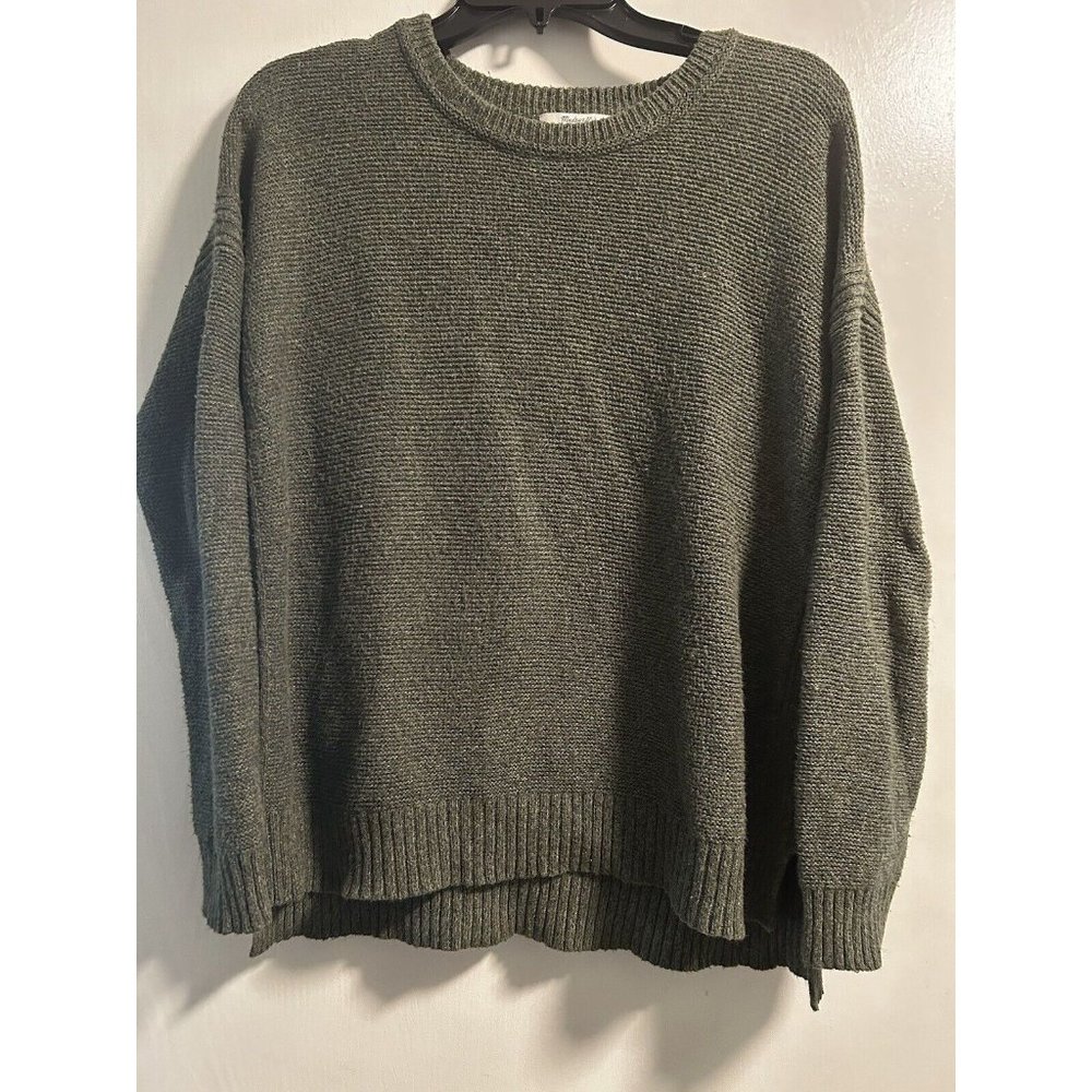 Madewell women’s medium long sleeve Sweatshirt green